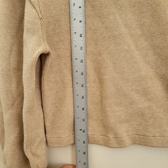 Tan Cowl Turtleneck Sweater new with tags - Picture 8 of 8